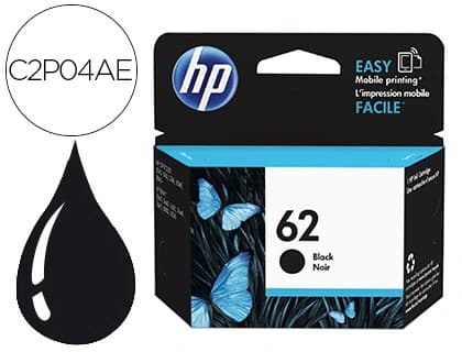 Hp Ink-jet hp n.62 officejet 5640 / 7640 / 5740 negro -200 pag-