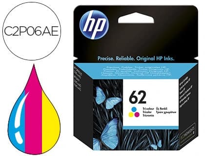 Hp Ink-jet hp n.62 officejet 5640 / 7640 / 5740 pack multicolor -165 pag-