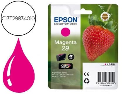 Epson Ink-jet epson home 29 t2983 xp435/330/335/332/430/235/432 magenta 175 pag