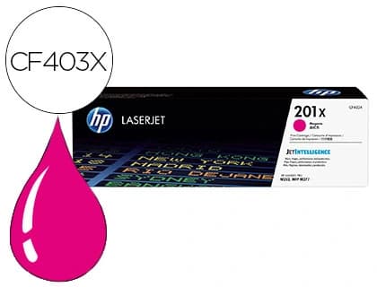 Hp Toner hp 201x laserjet pro m252 /mfp m277 magenta 2.300 pag