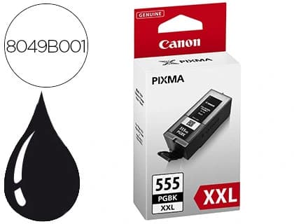Canon Ink-jet canon pgi-555 xxl pixma ip8750 / ix6850 / mx725 1.000 pag negro