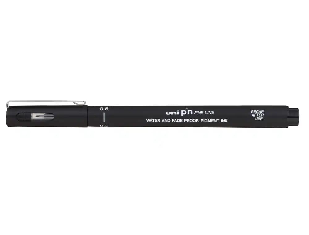 Uniball Rotulador uni pin calibrado pin05-200(s) negro