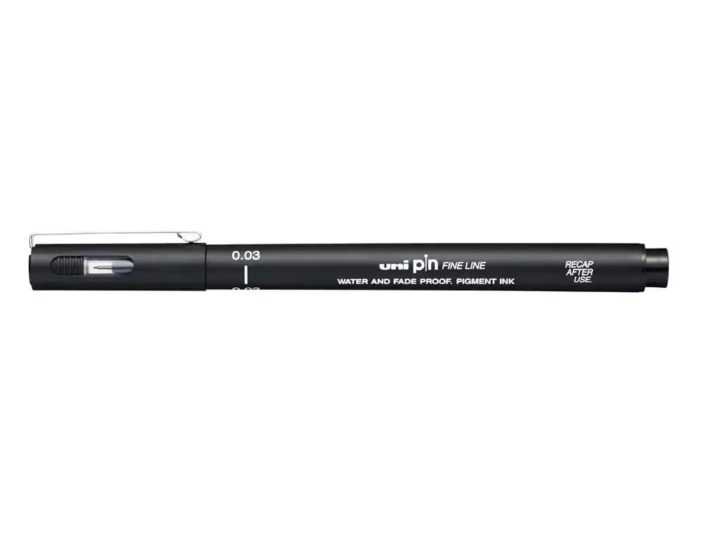 Uniball Rotulador uni pin calibrado pin003-200 negro