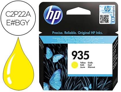 Hp Ink-jet hp 935 ojp 6230 / 6830 amarillo - 400 pag -
