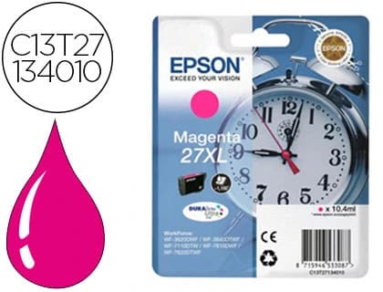 Epson Ink-jet epson 27xl t27134010 wf-3620-40 / 7110 / 7610 / 7620 magenta -1.100 pag-