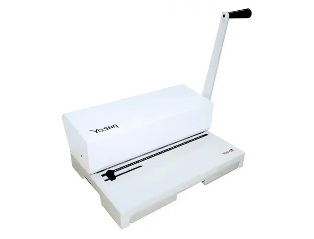 Yosan Encuadernadora para espiral yosan 64 perfora 20 hojas tamaño folio paso 64 5:1 encuaderna hasta 330 hojas