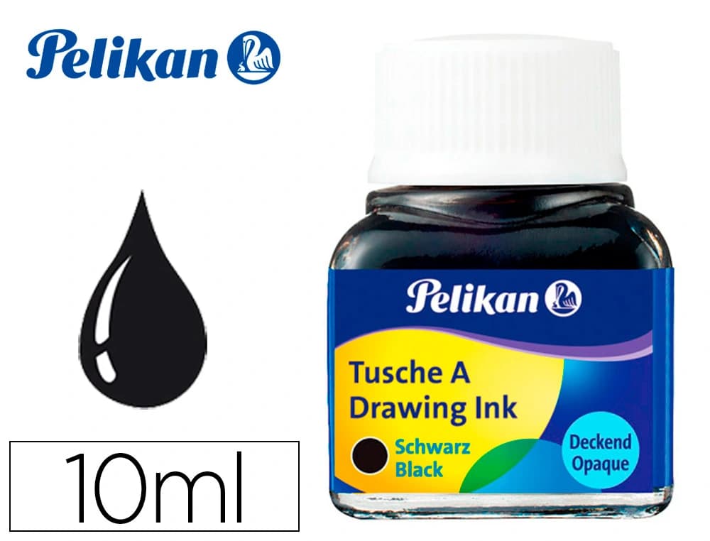 Tinta china pelikan bote de 10 ml