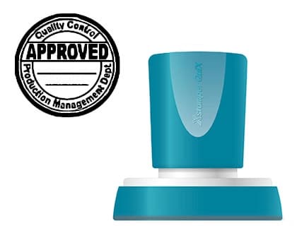 Sello x'stamper quix personalizable redondo diametro 38 mm q-53