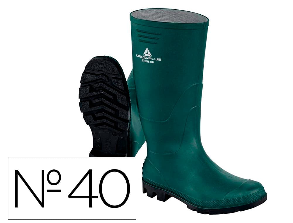 Botas deltaplus de seguridad stone pvc suela de tacos talla 40