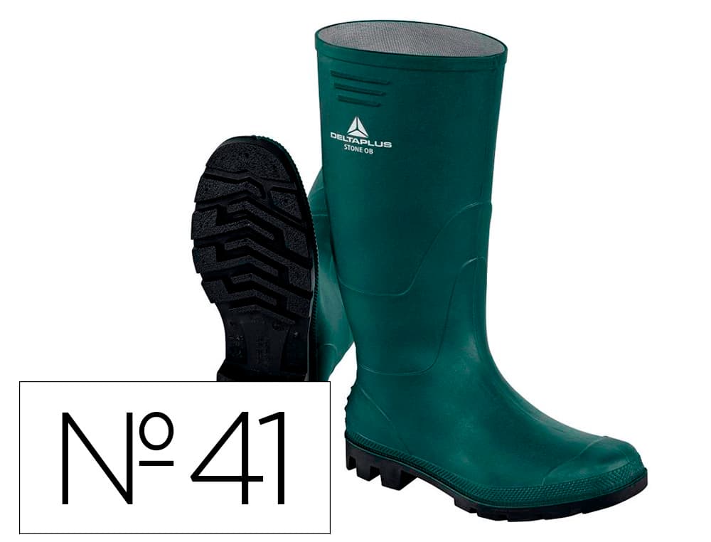 Botas deltaplus de seguridad stone pvc suela de tacos talla 41