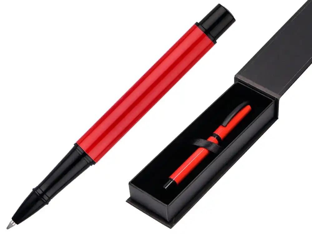 Roller belius turbo aluminio tinta azul caja de diseño