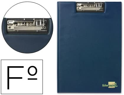 Carpeta liderpapel miniclip superior folio plastico