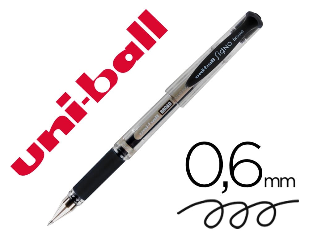 Uniball Boligrafo uni-ball um-153 signo broad 1 mm tinta gel