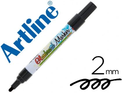 Rotulador artline glass marker especial cristal borrable en seco o humedo