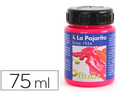 Pintura acrilica la pajarita f-00 fluorescente 75ml