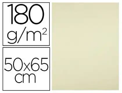 Cartulina liderpapel 50x65 cm 180g/m2 25 colores paquete de 25 hojas