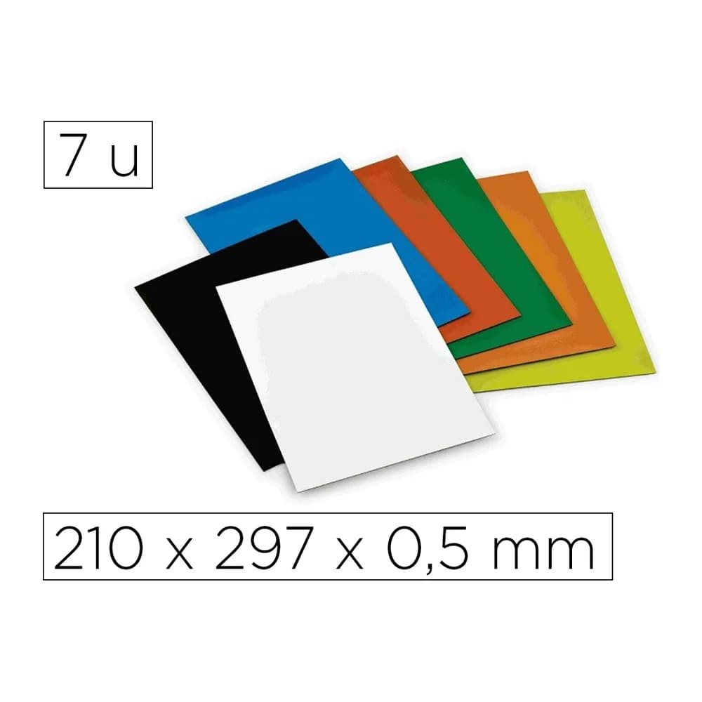 Faibo Iman faibo recortable 210x297x0,5 mm pack de 7 unidades colores surtidos