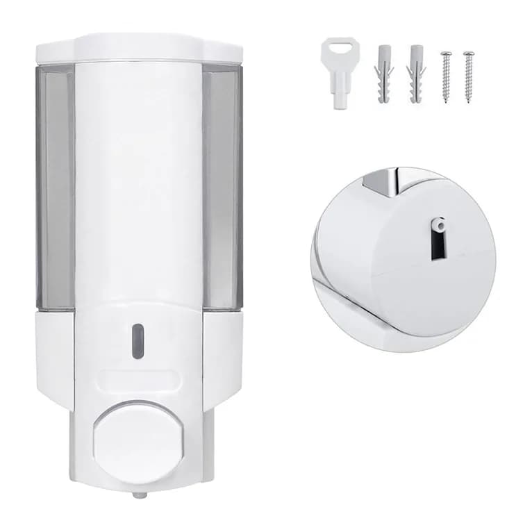 Q-connect Dispensador de jabon q-connect manual 350 ml