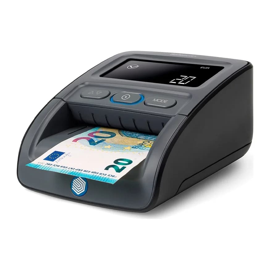 Safescan Detector contador de billetes falsos safescan 155-s 7 puntosverificacion y guia salida billetes actualizable sd cable