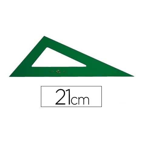 Faber castell Cartabon faber castell 21 cm plastico verde