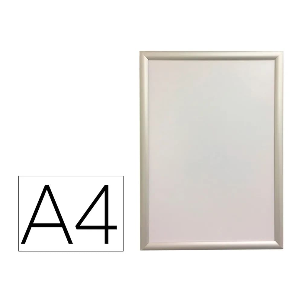 Q-connect Marco porta anuncios q-connect din a4 marco de aluminio 24x32,7x1,2 cm