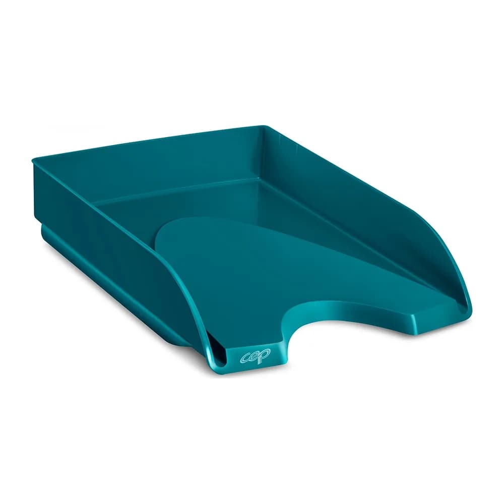 Cep Bandeja sobremesa cep riviera plastico color esmeralda 348x257x66 mm