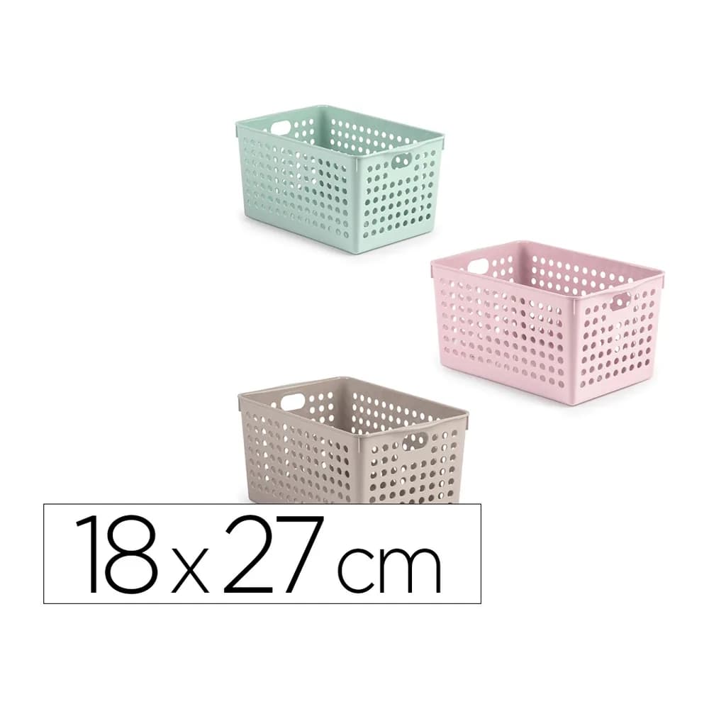 Plasticforte Cesta ordenacion plastiforte atlas nº 2 180x270 mm colores surtidos