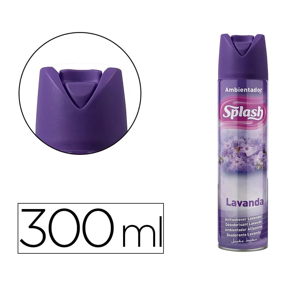 Splash Ambientador spray splash aroma lavanda bote de 300 ml