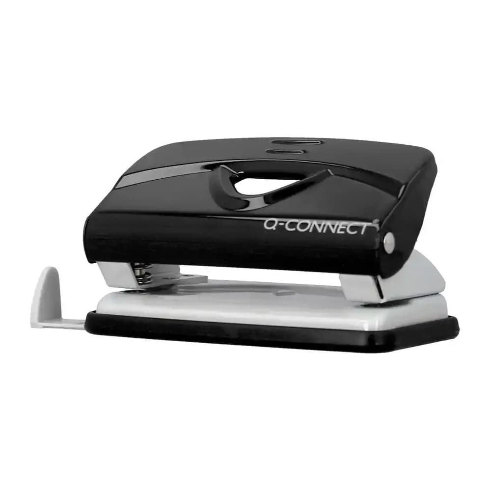 Q-connect Taladrador q-connect kf14214 negro abertura 1 mm capacidad 10 hojas