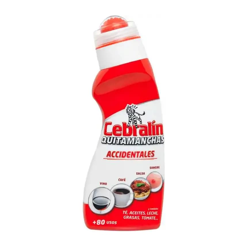 Cebralin Quitamanchas cebralin accidentales + 80 usos bote de 150 ml