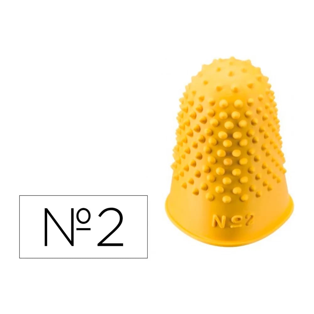 Q-connect Dediles q-connect goma nº2 22-24 mm diametro caja de 12 unidades color amarillo