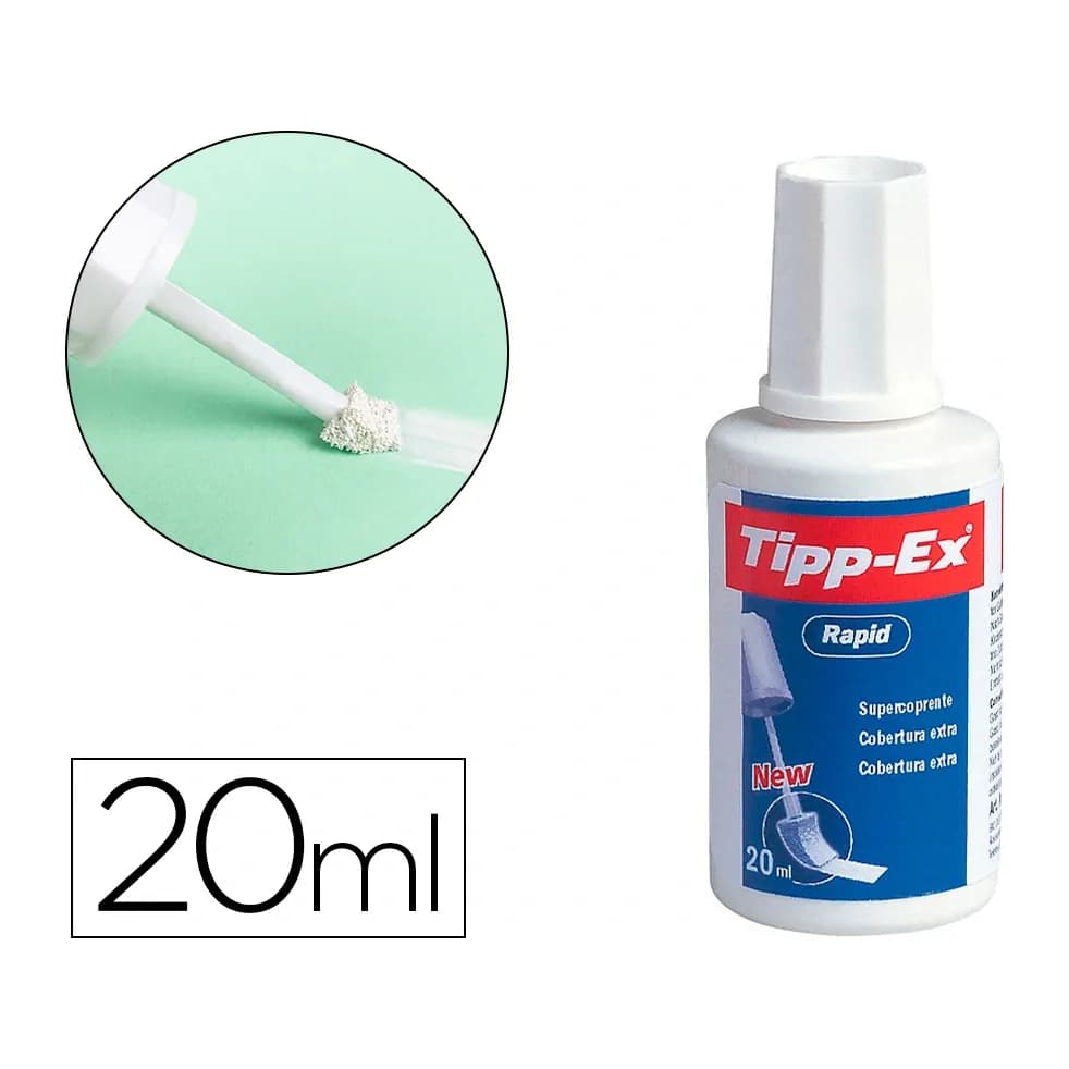 Tipp-ex Corrector tipp-ex aplicador espuma bote 20 ml