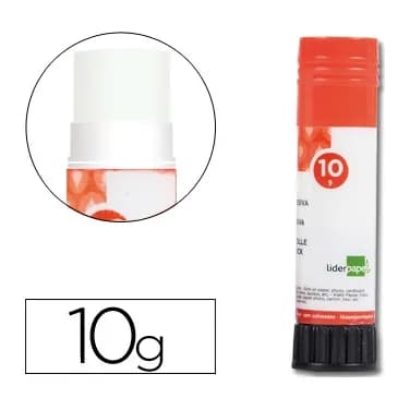 Liderpapel Pegamento liderpapel en barra 10 gr unidad