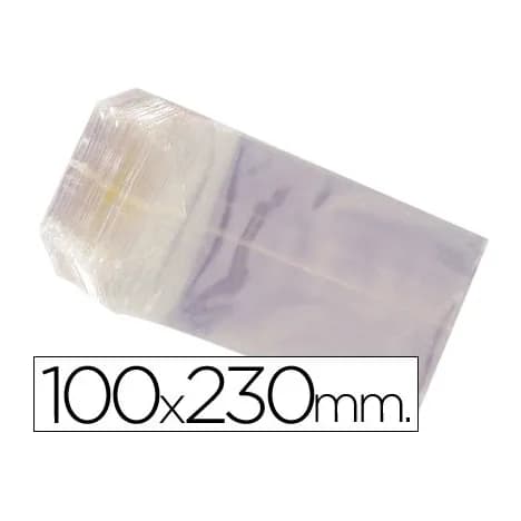 Blanca Bolsa celofan 100x230 mm paquete 100 unidades