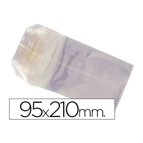 Blanca Bolsa celofan 95x210 mm paquete 100 unidades