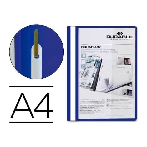 Durable Carpeta duraplus din a4 con fastener durable