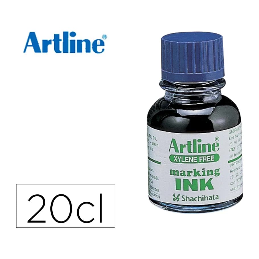 Artline Tinta rotulador artline esk-20 azul bote 20 cc sin xileno