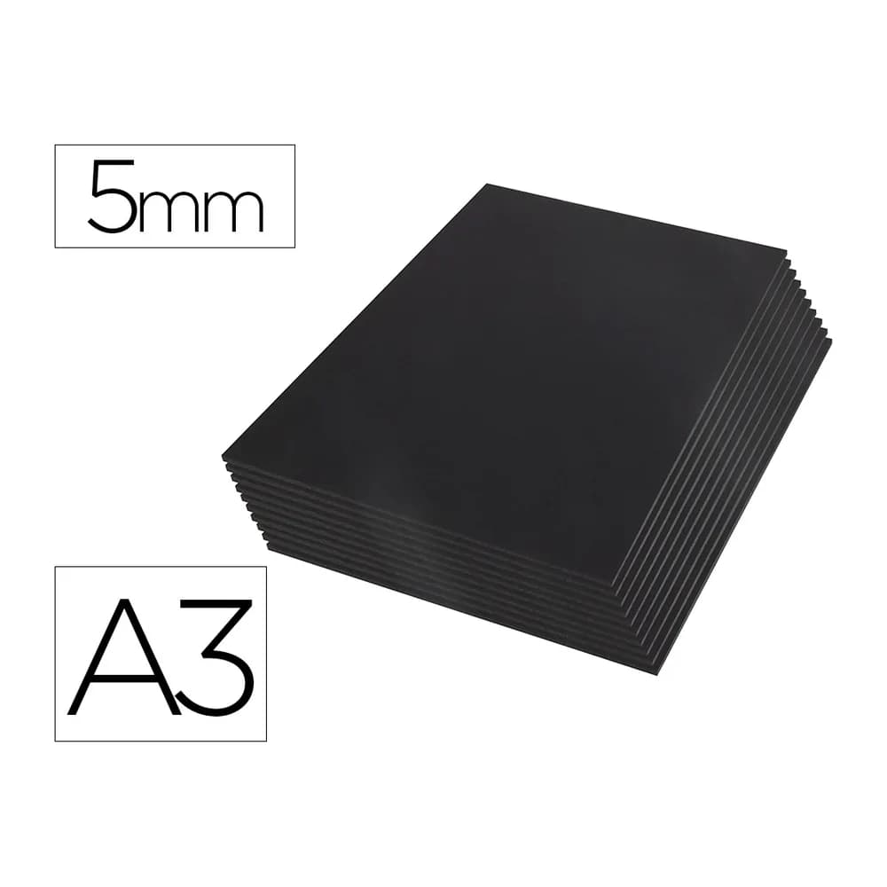 Carton pluma liderpapel doble cara espesor 5 mm