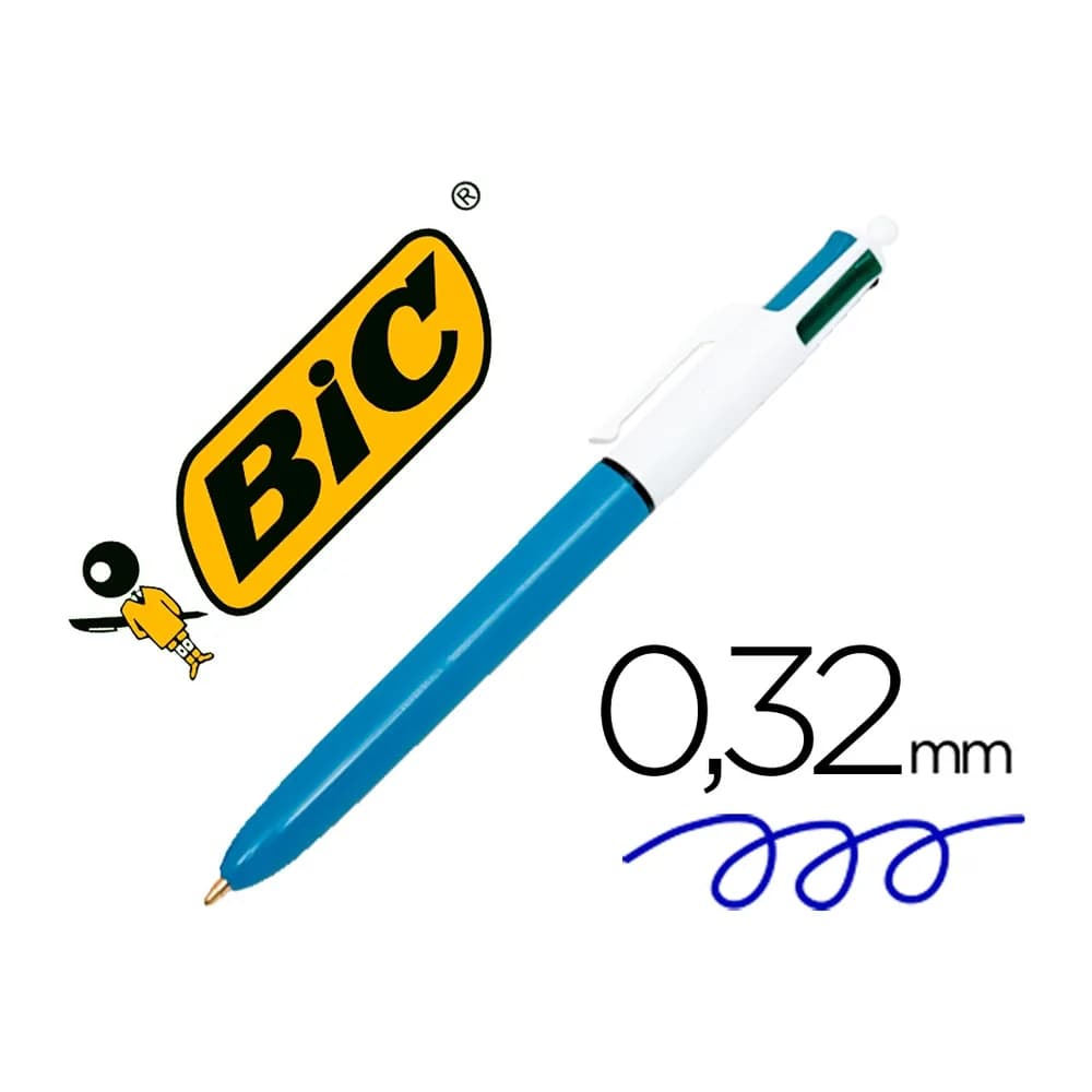 Bic Boligrafo bic cuatro colores