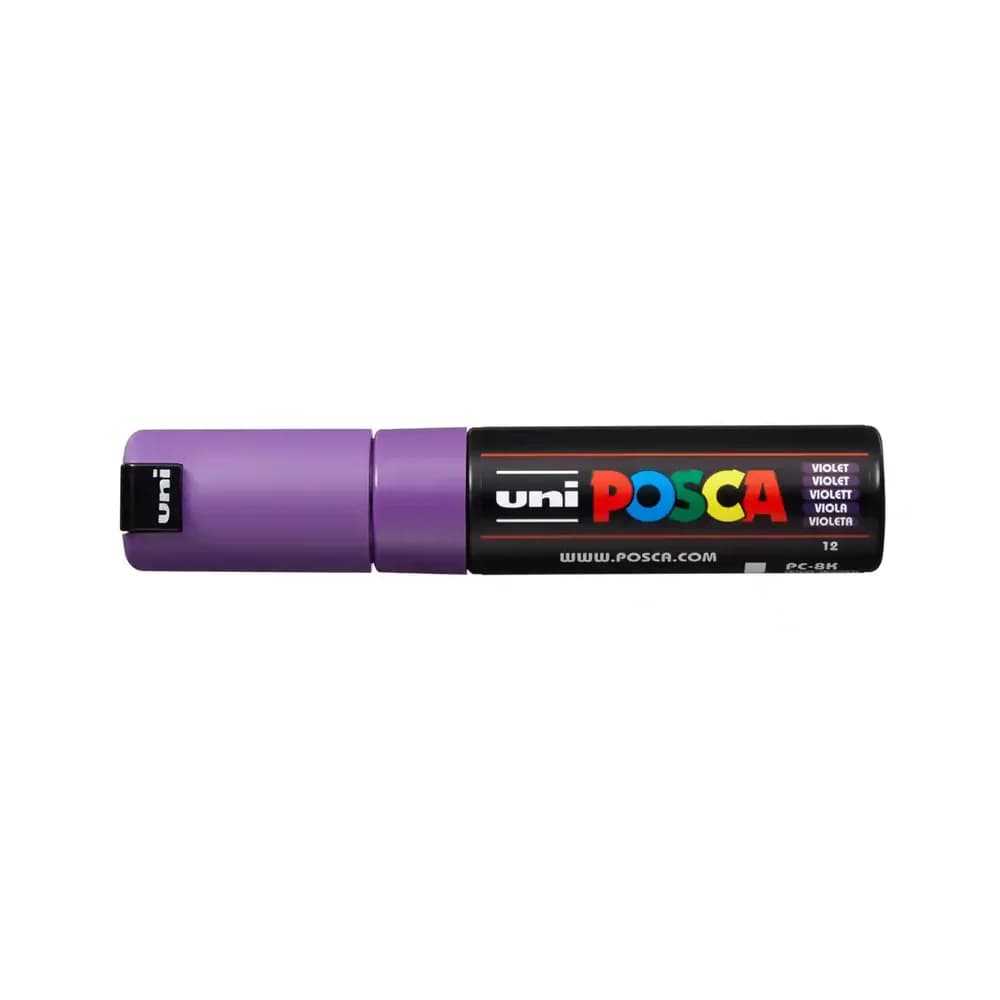 Posca Rotulador uni posca 8 mm pc-8k violeta
