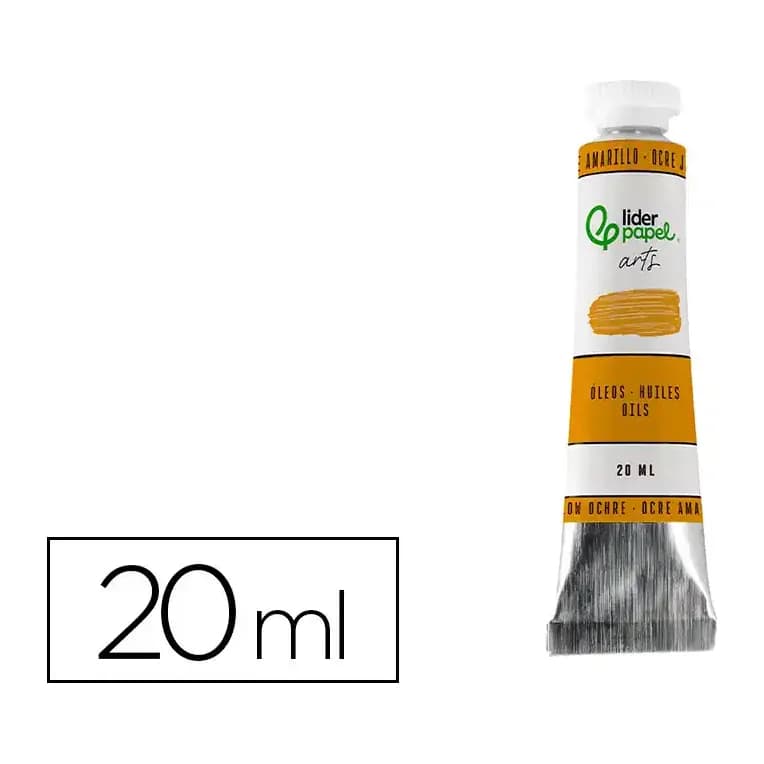 Liderpapel Pintura al oleo liderpapel tubo de aluminio de 20 ml amarillo