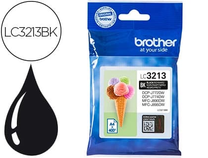 Brother Ink-jet brother lc3213 dcp-j572 / dcp-j772 / dcp-j774 / mfc-j890 / mfc-j895 negro 400 pag