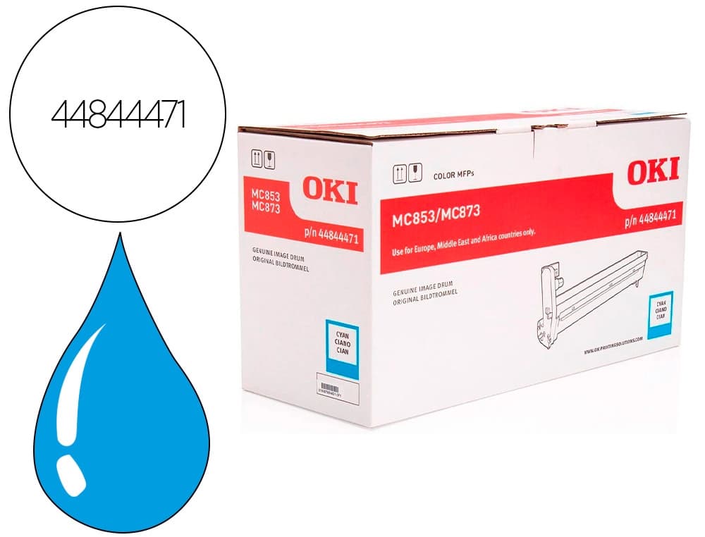 Oki Tambor oki laser i mc853 / 873 cian 30000 paginas