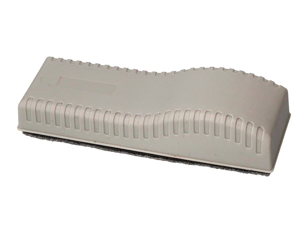 Q-connect Borrador q-connect magnetico para pizarra blanca con recambio de fieltro reemplazable 15x5,5x4,5 cm