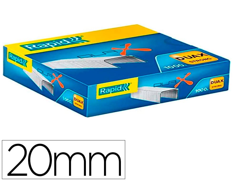 Rapid Grapas rapid duax strong caja de 1000 unidades