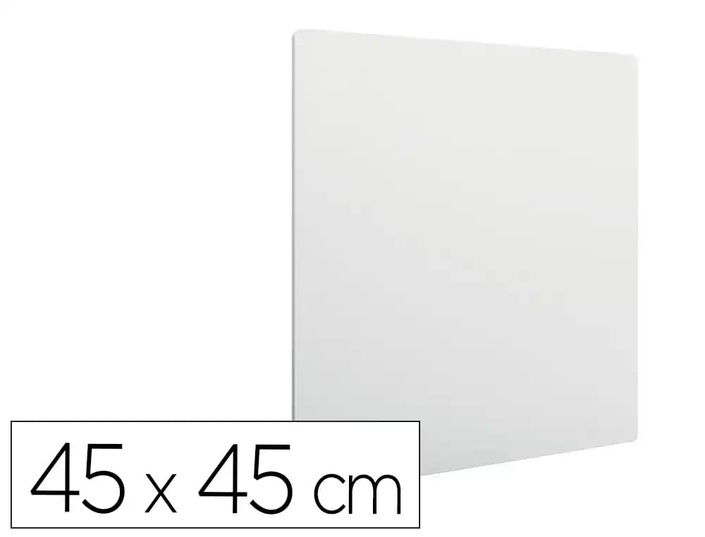 Nobo Pizarra blanca nobo modular sin marco acero magnetica 450x450 mm