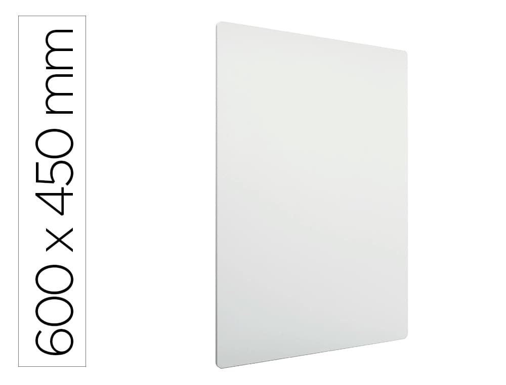 Nobo Pizarra blanca nobo modular sin marco acero magnetica 600x450 mm