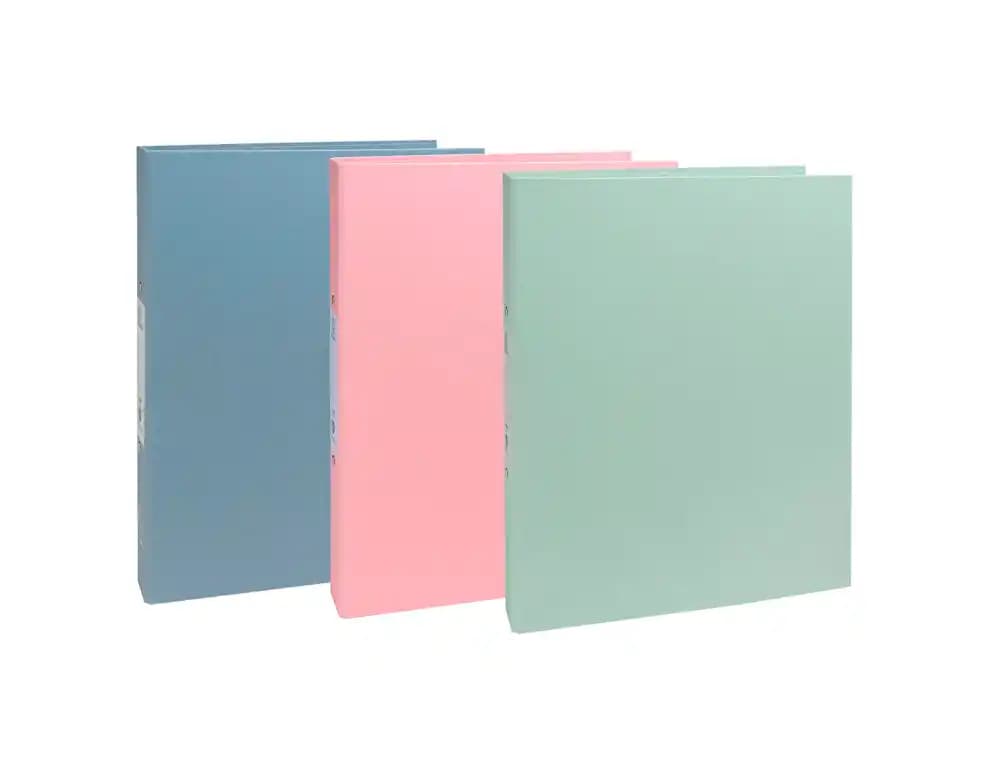 Exacompta Carpeta de 2 anillas 30 mm redondas exacompta autentik din a4+ carton reciclado forrado colores surtidos