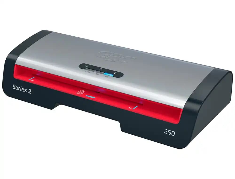 Gbc Plastificadora gbc 250 office din a4 apagado automatico 2 rodillos hasta 125 micras