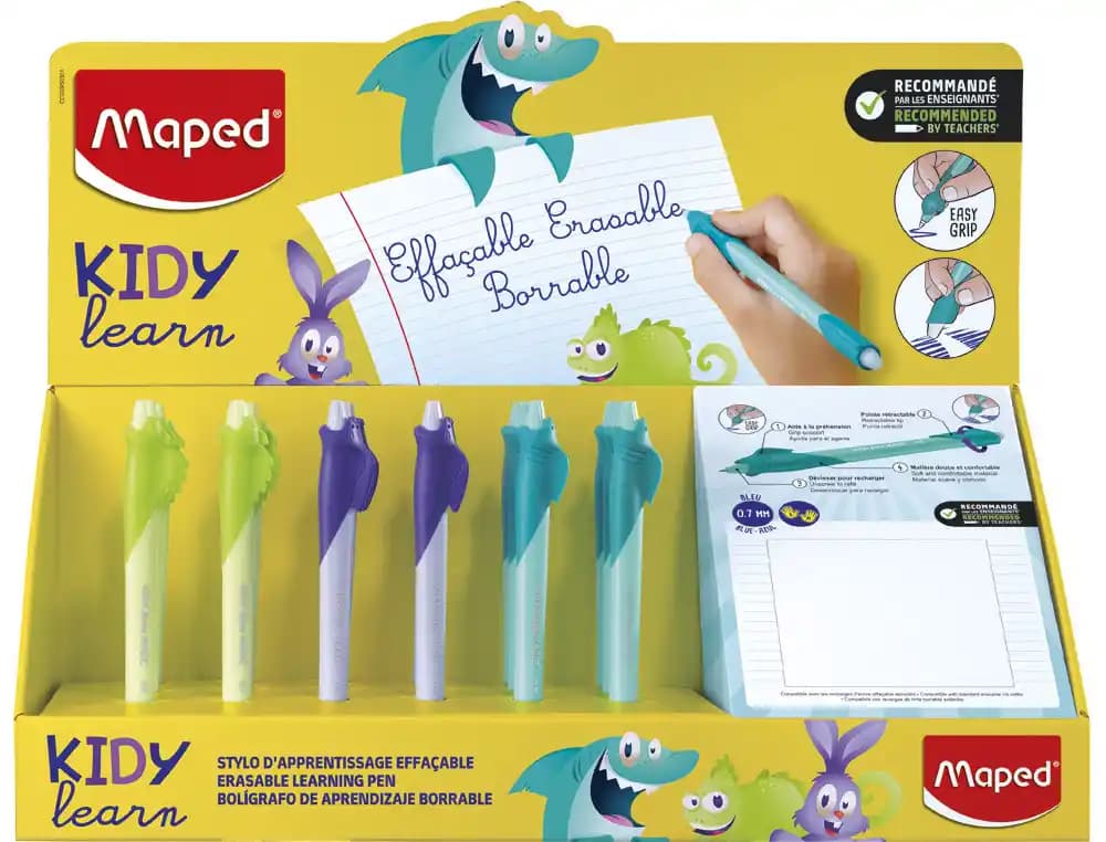 Maped Boligrafo borrable maped kidy learn